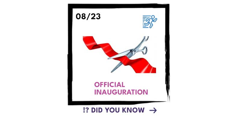 Official inauguration