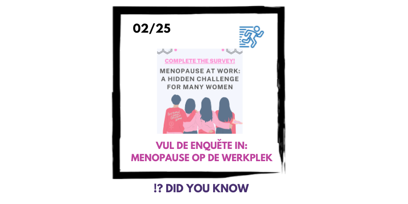 Menopauze op het werk: tijd om het verschil te maken!