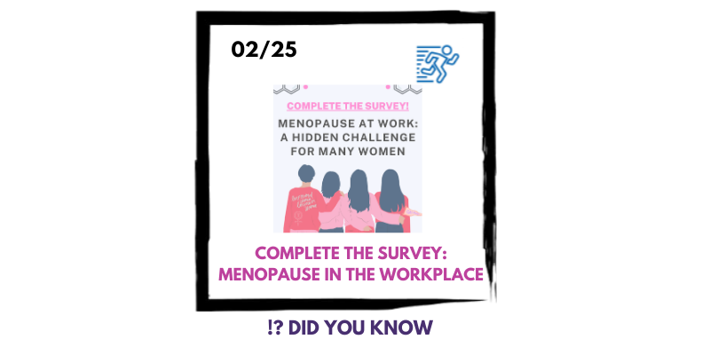 Menopause at Work: Time to Make a Difference!