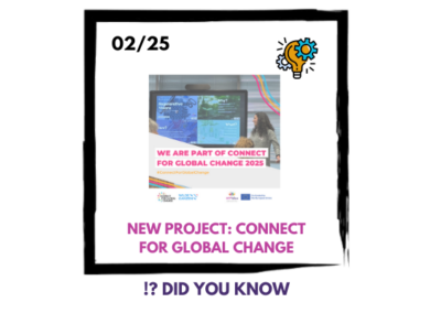 Een nieuw project lanceren onder Connect for Global Change: Regenerative Visions: Young People’s Art and Creativity for a Sustainable Tomorrow, dat in maart 2025 van start gaat!