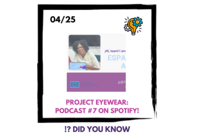 Project EYEWEAR Podcasts (#7) in het Engels