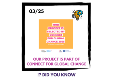 Ons project is geselecteerd om deel uit te maken van Connect For Global Change 2025!