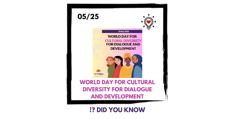 Celebrating World Day for Cultural Diversity
