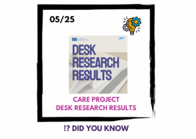 Deskresearchrapport – CARE-project – nu beschikbaar!