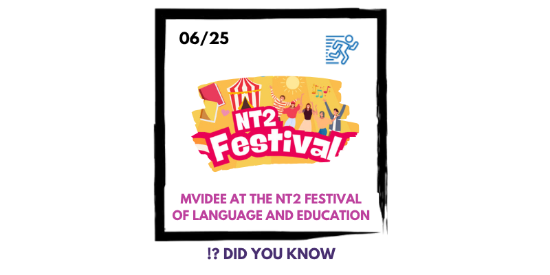 🎉 MVidee op het NT2 Festival 2025! 🎉