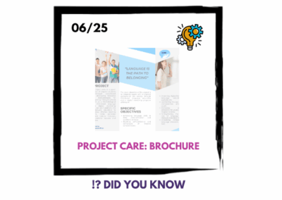 CARE Project – Brochure – nu beschikbaar!