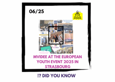 MVidee at the European Youth Event 2025 in Strasbourg