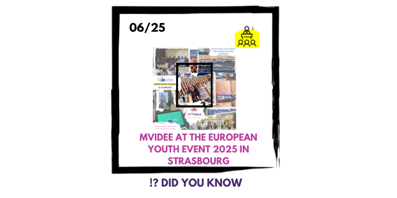MVidee at the European Youth Event 2025 in Strasbourg