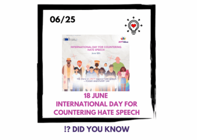 🗓️ 18 juni – Internationale Dag tegen Haatzaaierij