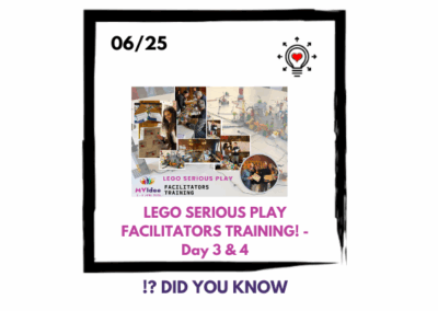 🎉 MVIDEE rondt de LEGO® Serious Play® Facilitator Training af! 🧱✨