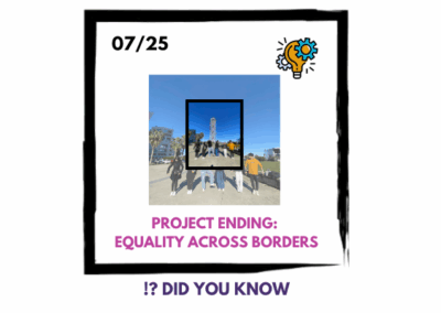 📌 Projectafsluiting 🛫 Equality Across Borders