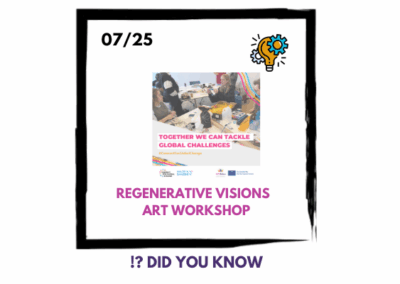 Generaties werken samen – Samen bouwen aan een regeneratieve toekomst in het kader van het project Regenerative Visions!