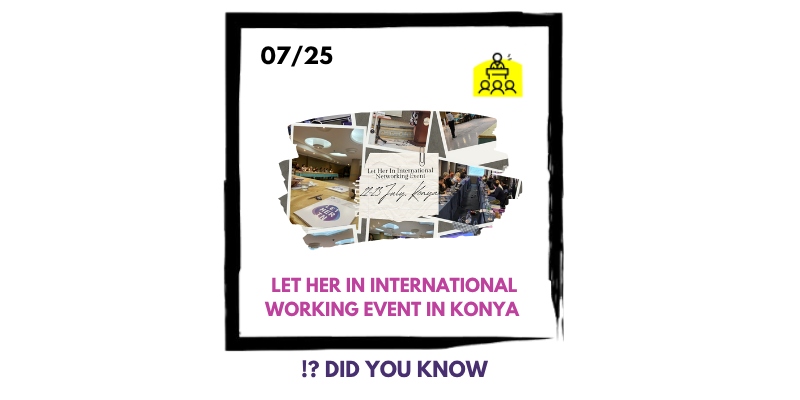 MVidee at the Let Her In International Networking Event in Konya