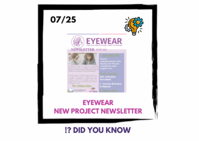 Project EYEWEAR Newsletter – June 2025