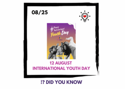 🧒 12 augustus – Internationale Dag van de Jeugd 🌍