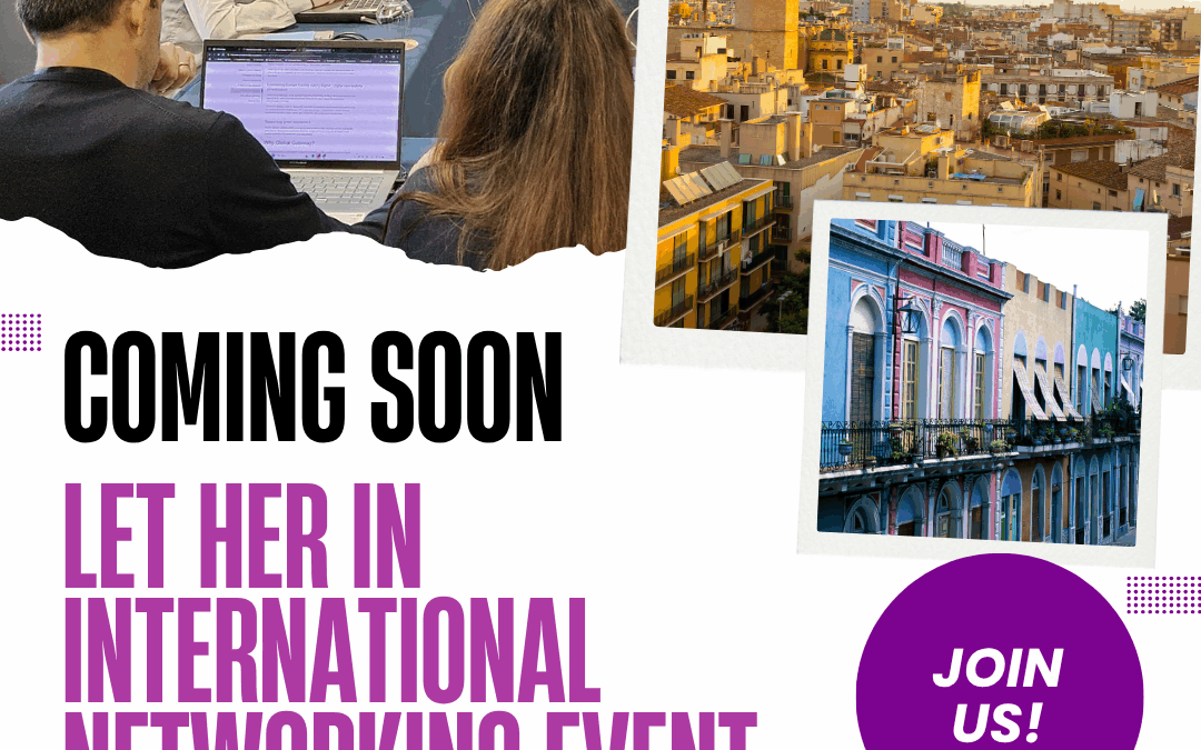 🌟 MVidee gaat naar Spanje voor het Let Her In International Networking Event!
