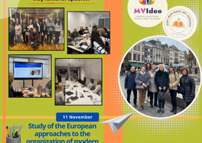 STUDY OF THE EUROPEAN APPROACHES TO THE ORGANIZATION OF MODERN VOCATIONAL TRAINING – Dag 3