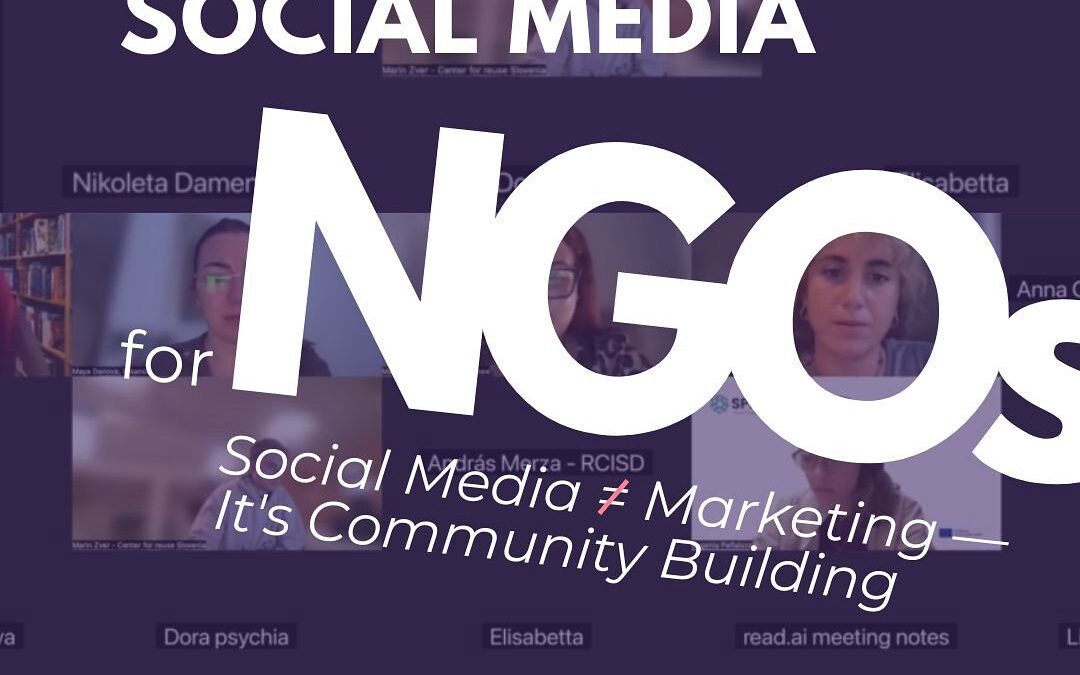 INZICHT IN SOCIAL MEDIA VOOR NGO’S | WEBINAR