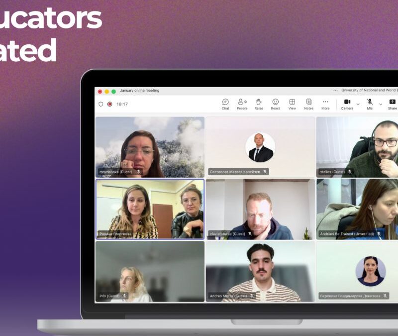 Beyond the Screen – Online partner meeting
