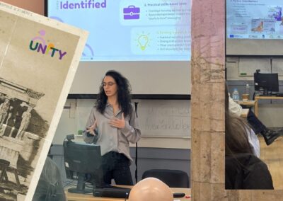 Vorige week namen we deel aan de tweede transnationale bijeenkomst van het UNITY-project in Athene.