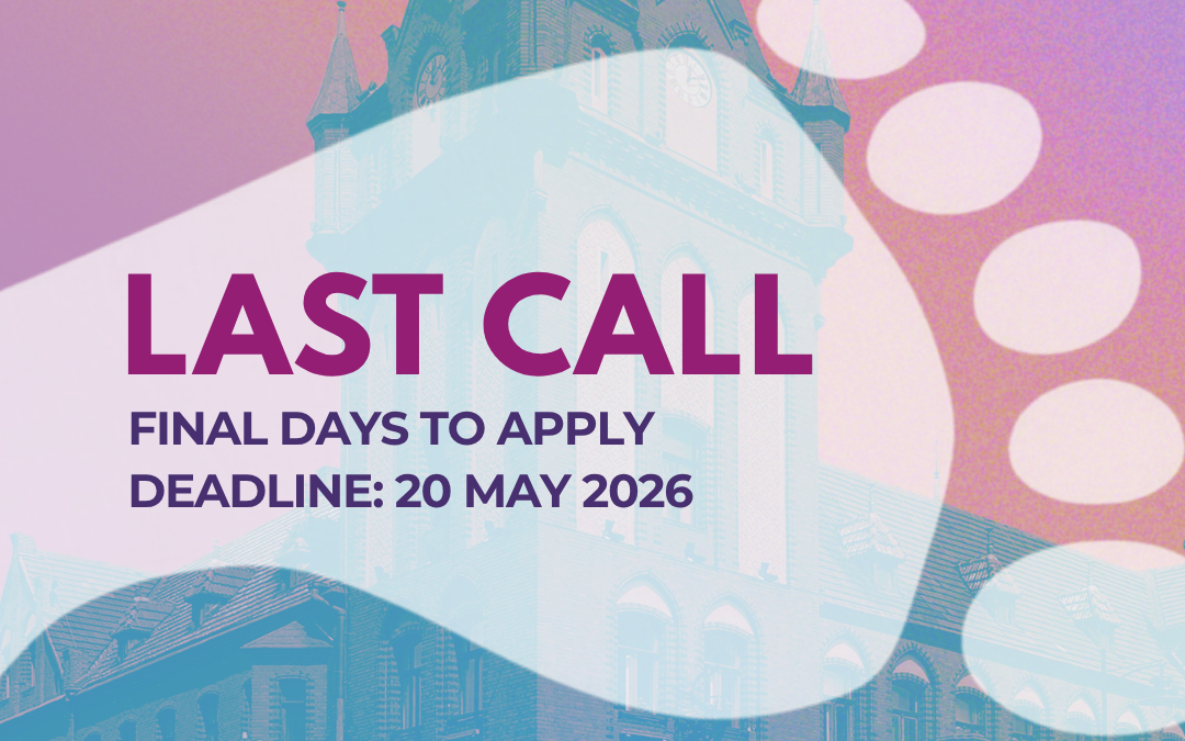 LAST CALL — applications close on 20 May! #ECOSTEPS