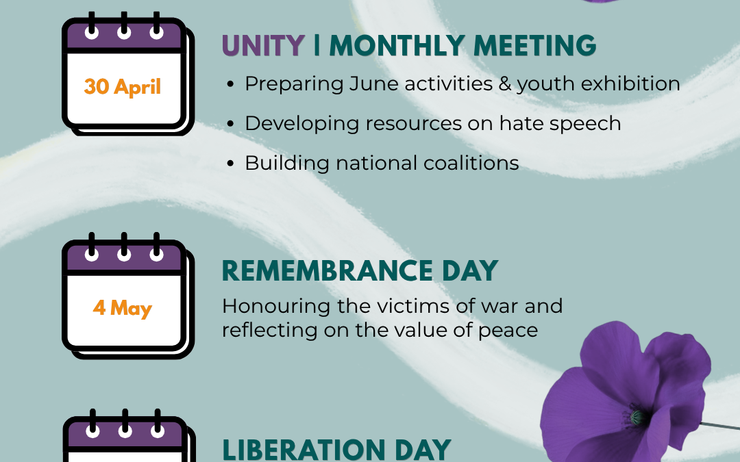 Deze week staan herdenken en vrijheid centraal in Den Haag. #UNITY