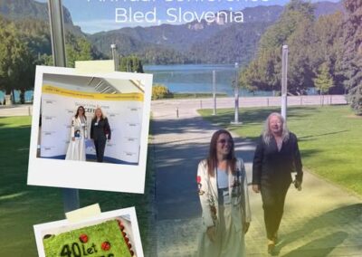 Deze week namen Maya en Vitlena, medeoprichters van MVIdee en leden van het CEFEC Executive Board, deel aan de 40e jaarlijkse conferentie van de organisatie in Bled, Slovenië, samen met sociale ondernemers, onderzoekers en changemakers uit heel Europa.
