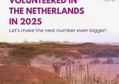 Bijna 1 op de 2 Nederlanders deed in 2025 vrijwilligerswerk.