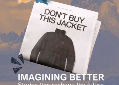 Waarom zou een bedrijf je vragen om zijn jas níét te kopen? #IMAGINARI