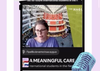 In de tweede aflevering van de MVIDee Mentorship Program Podcast spreken we met Liliya Terzieva – onderzoeker, docent, systeemdenker en professor aan de Haagse Hogeschool.