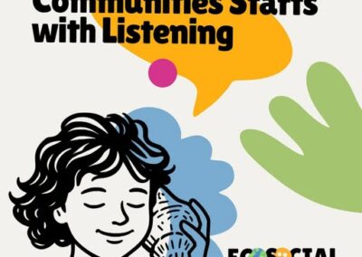 Via @ecosocial_voices, een Erasmus+-project waar MVIdee met trots aan deelneemt, leren jongeren hun omgeving te observeren, de juiste vragen te stellen en hun inzichten om te zetten in actie.