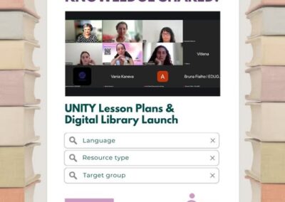 Gisteren bereikte het @unity_project_cerv opnieuw een belangrijke mijlpaal met de succesvolle pilot van onze nieuwe lesplannen samen met docenten en jongerenwerkers.