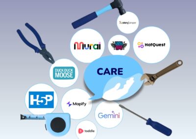 Het CARE Digital Mentoring Programme introduceert niet alleen nieuwe technologieën. Het helpt onderwijsprofessionals digitale tools bewust in te zetten voor taalonderwijs, inclusie en actieve participatie.
