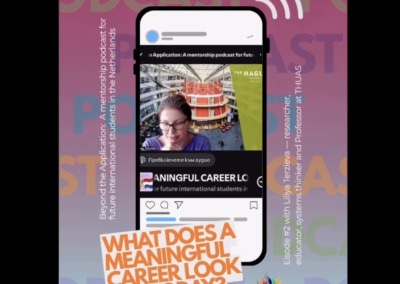 In the latest episode of the MVIDee Mentorship Programme Podcast, we speak with Liliya Terzieva — Professor at The Hague University of Applied Sciences, researcher and educator who works closely with young people every day.