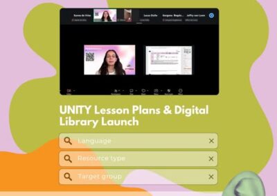 Ongeveer een maand geleden rondden de UNITY-partners de pilotfase van onze educatieve materialen af. Inmiddels zijn deze materialen beschikbaar voor docenten en jongerenwerkers in heel Europa.