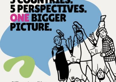 Through ecosocial_voices, organisations from five European countries are working together on youth participation, civic engagement and social innovation.